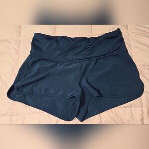 Roxy Women's Swim Endless Summer Board Shorts Navy Blue Large L